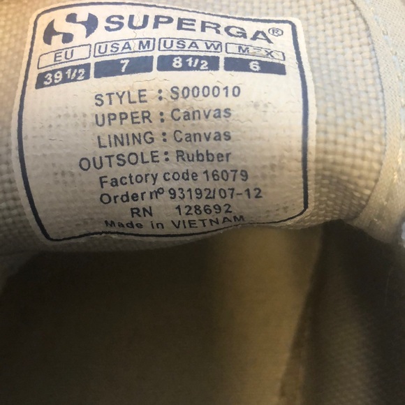 Superga 2750 COTU, light grey, size 39 1/2 - Picture 7 of 8